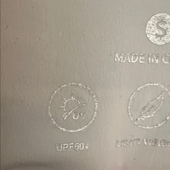 Beneunder cooling crop light gray windbreaker S Upf50 - Picture 4 of 10